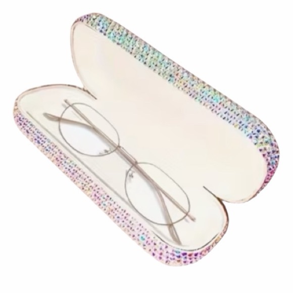 Light Purple Rhinestone Glasses Case NWT/In Box - Picture 2 of 2